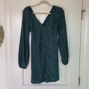 Dress polka dot dress, perfect for the holiday season